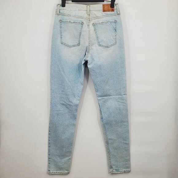 Comune Memphis Revival Jeans Distressed High Rise Button Fly Womens 27 NWOT - Picture 2 of 15